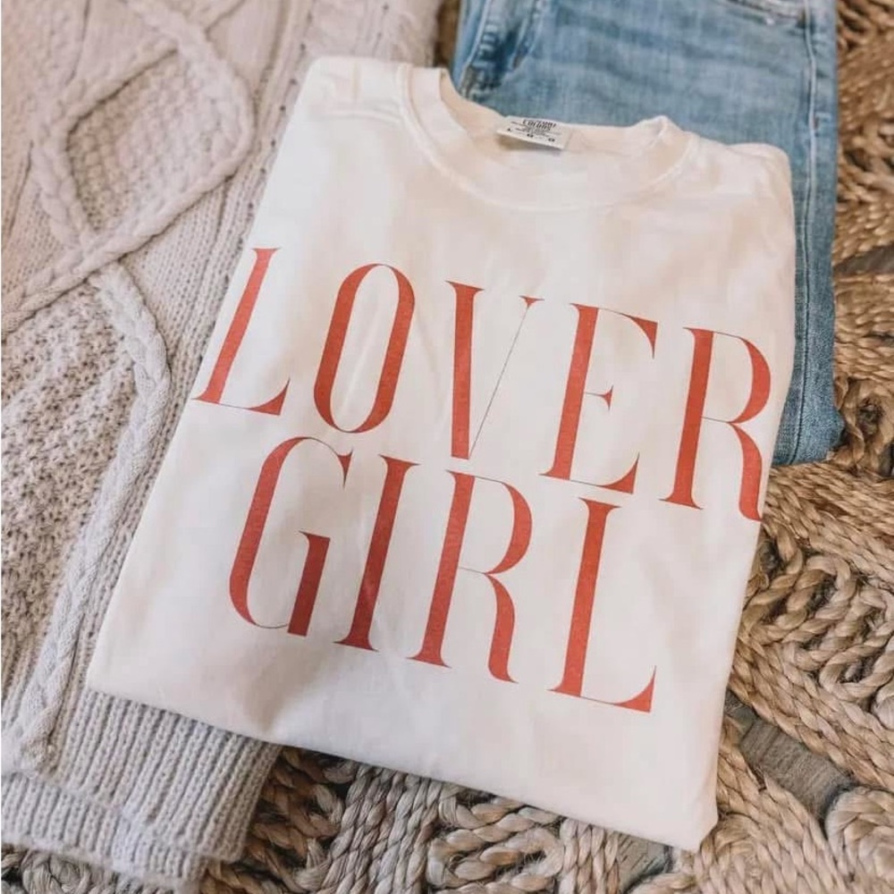 Lover Girl Comfort Colors Graphic Tee